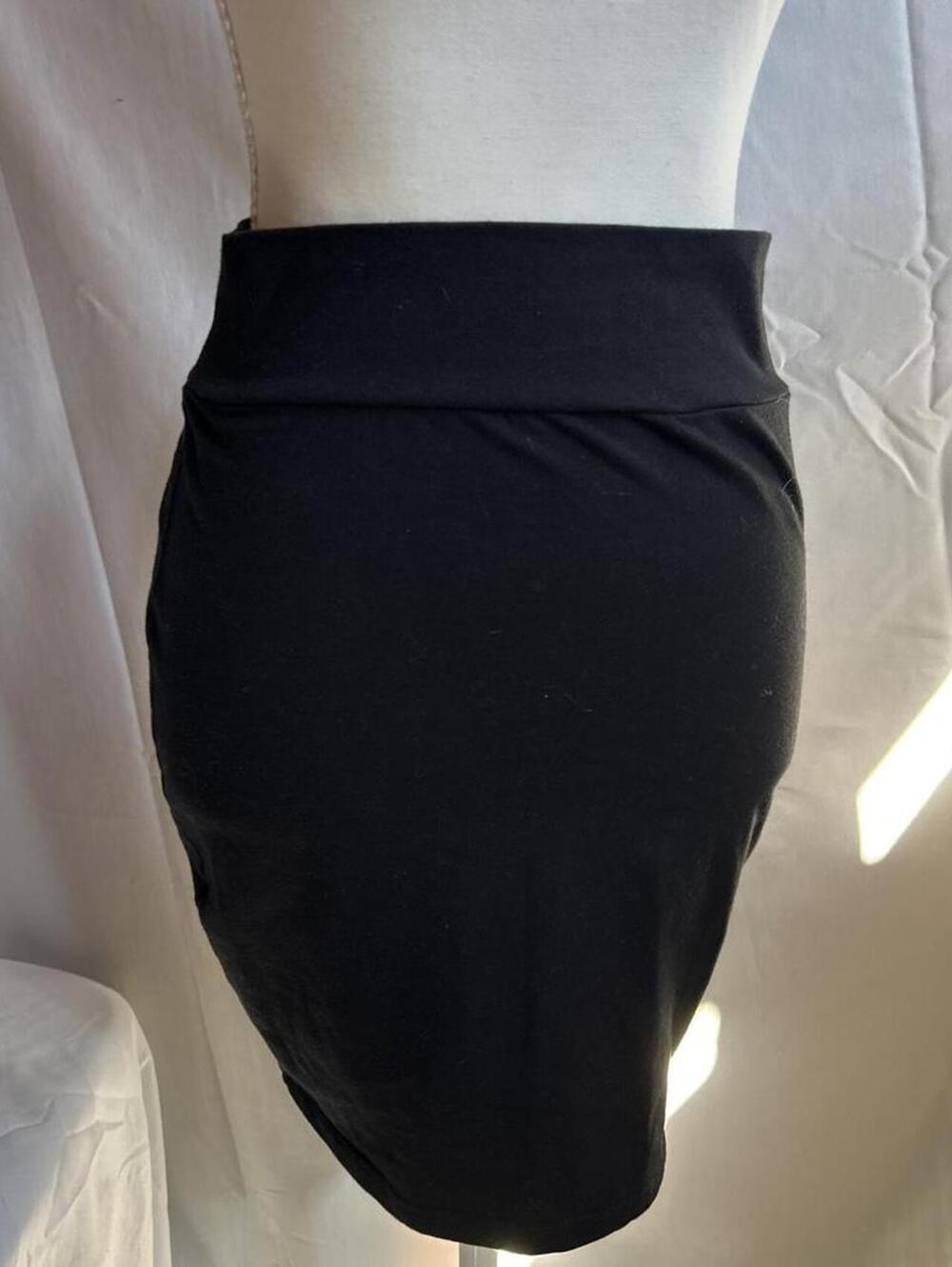 Women's Wild Fable Black Bodycon Mini Skirt